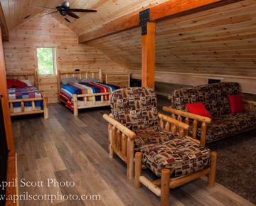 Beds in Cabin | Family Reunion Locations