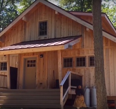 Hear the story behind the cabin.