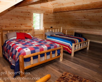 Beds in Cabin | Eco cottages