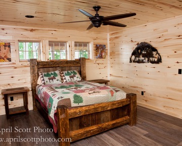 Bed in Cabin | Eco resort