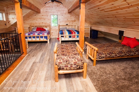 View of the Entire Loft | Glamping Michigan