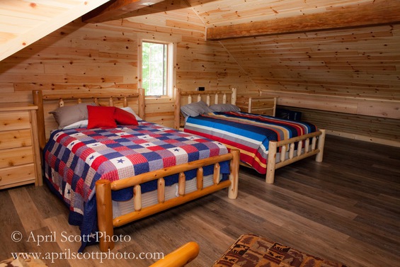 Beds in Cabin | Eco cottages