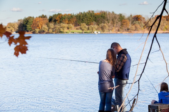 Fishing at the Cabin | Small wedding venues in Michigan