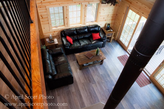 Couch in Cabin | Glamping