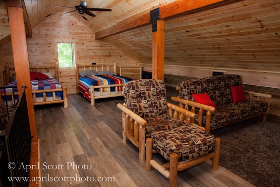 Beds in Cabin | Family Reunion Locations